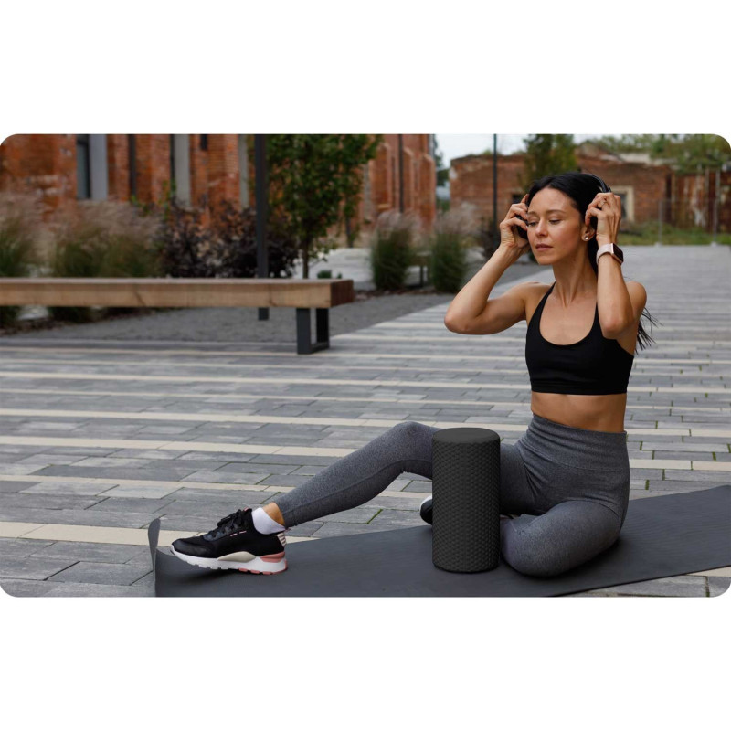 Валик для тренувань Neo Sport NS-963 чорний