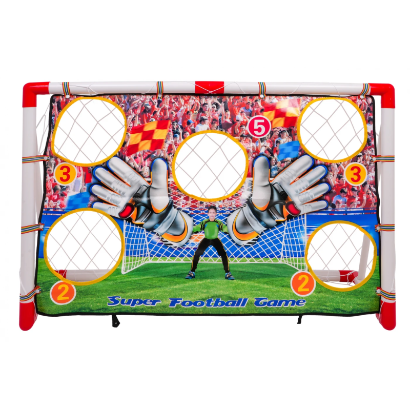 Ворота футбольні MEGA ZOG.628-76 з мішенню 116 x 76 x 48 см