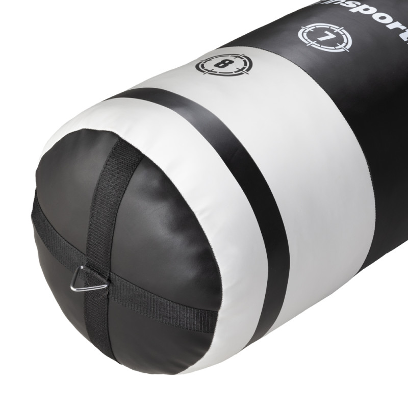 Мішок боксерський inSPORTline Robkin 287845, чорно-сріблястий