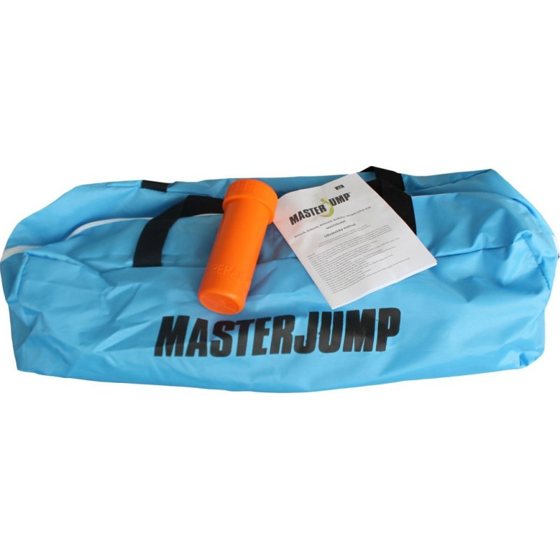 Батут надувний MASTER 8592833009227 для гімнастики 100 x 20 см червоно-чорний