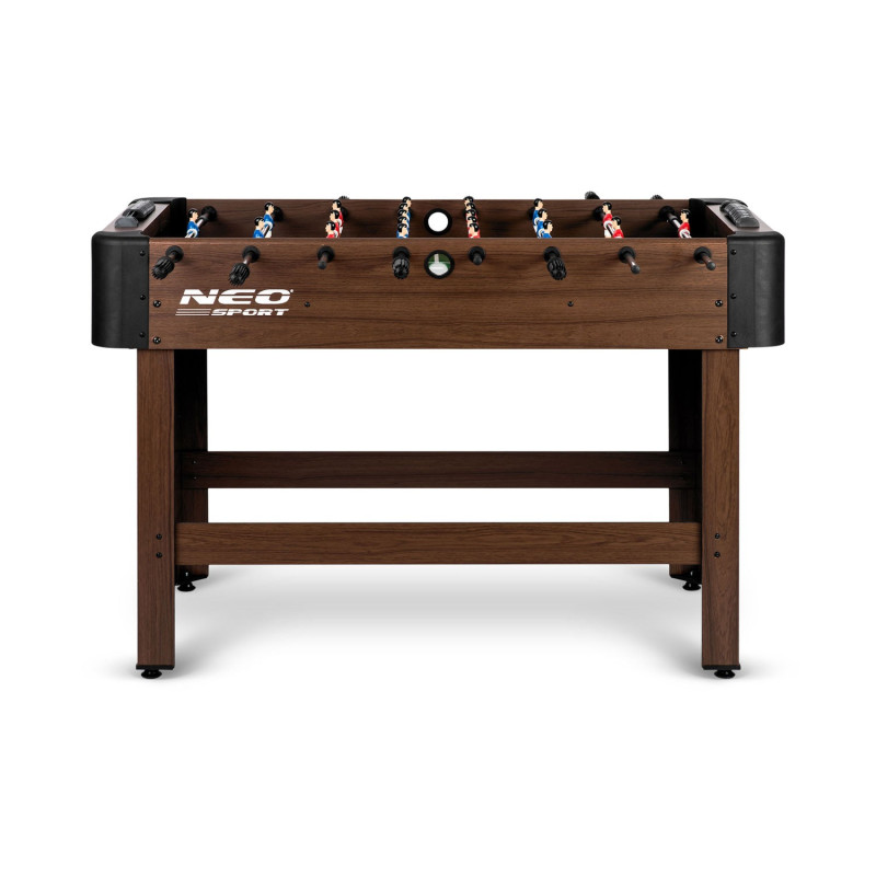 Настільний футбол Neo-Sport NS-804, 118 x 61 x 79 см - темно-коричневий