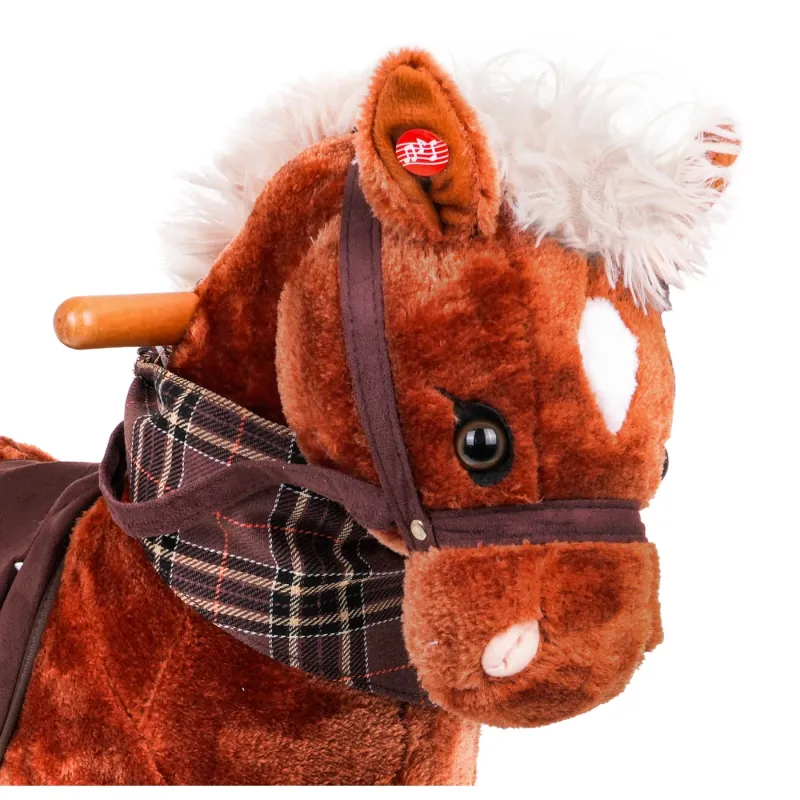 Коник-гойдалка Ramiz TM151, коричневий