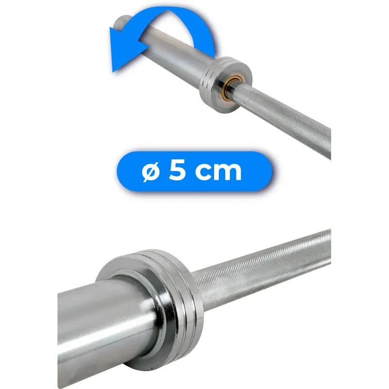 Гриф олімпійський прямий 150/50 THUNDER