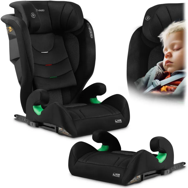 Автокрісло Nukido Louis Soft ISOFIX 15-36 кг, чорне