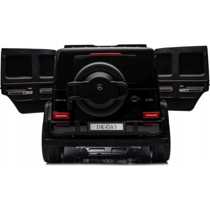 Дитяча акумуляторна машинка Mercedes Benz G63 AMG XXL Чорна