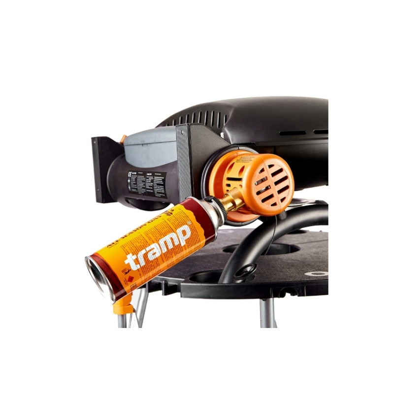 КОМПЛЕКТ Портативний переносний газовий гриль O-GRILL 500, синій + шланг в подарунок! Код: 011673