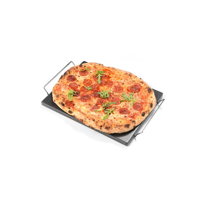 Камінь для піци прямокутний 38x30 см з підставкою GRILLI 300380 Код: 012334