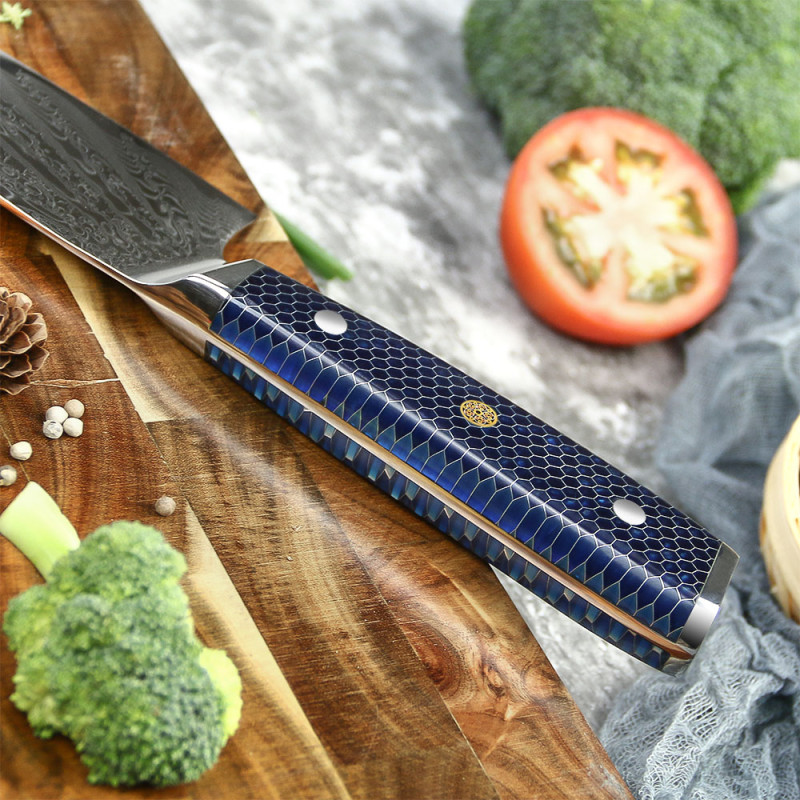 Професійний ніж Santoku 18 см із дамаської сталі GRILLI 777142 Код: 012315