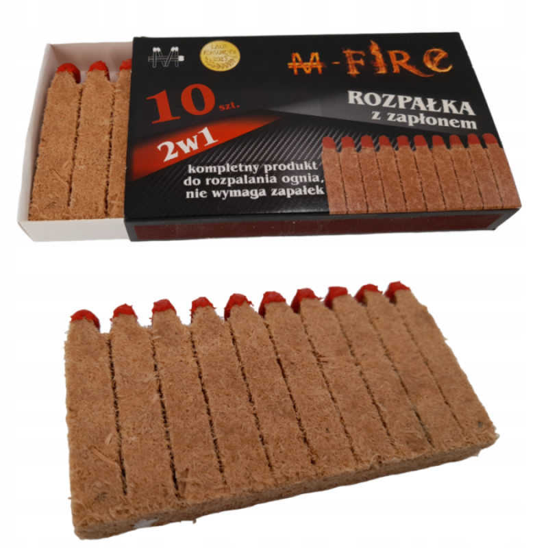 Палички для розпалу 2 в 1 10 шт GRILLI 777441 Код: 012693