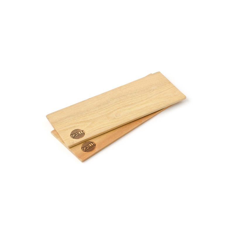 Планки для гриля з акації 40x15x0,8 см 2 шт GRILLI 773777 Код: 012539