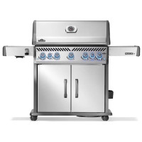 Газовий гриль Napoleon Rogue PRO-S 625 RSIB з бічним пальником Sizzle Zone і вертілем (69912) нерж сталь RPS625RSIBPSS-2-UA Код: 012204