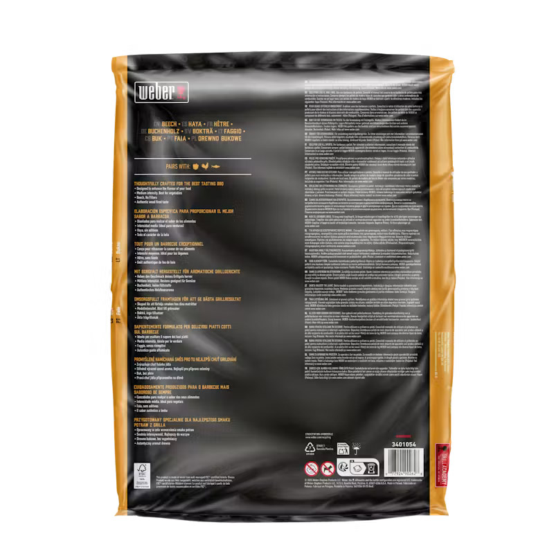 Пелети для гриля Weber FSC Beech (Бук) 8 кг 3401054 Код: 013072