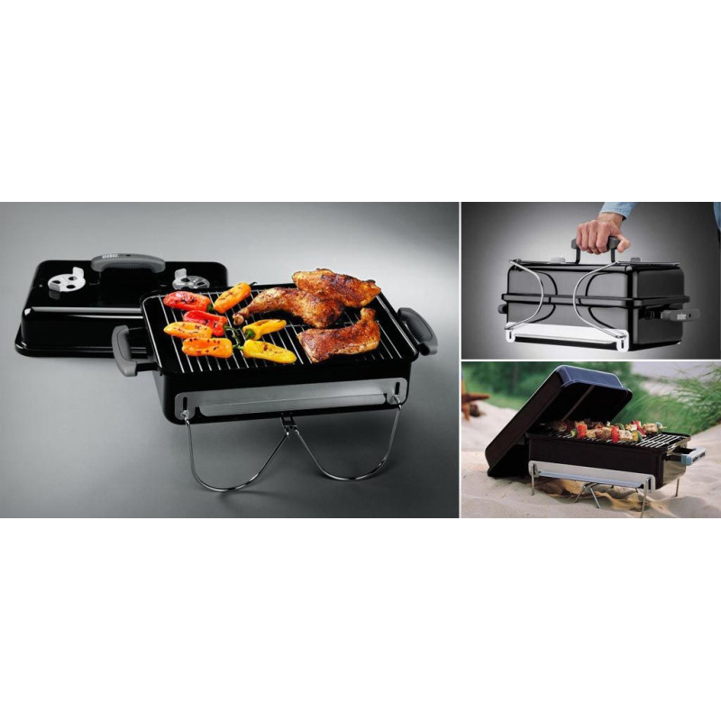 Вугільний гриль Go-Anywhere чорний Weber 1131004 Код: 003473