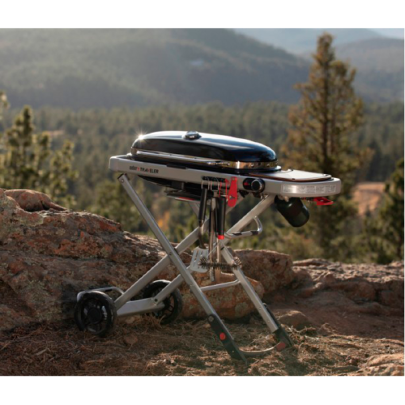 Газовий гриль Weber Traveler чорний 9010075 Код: 009026