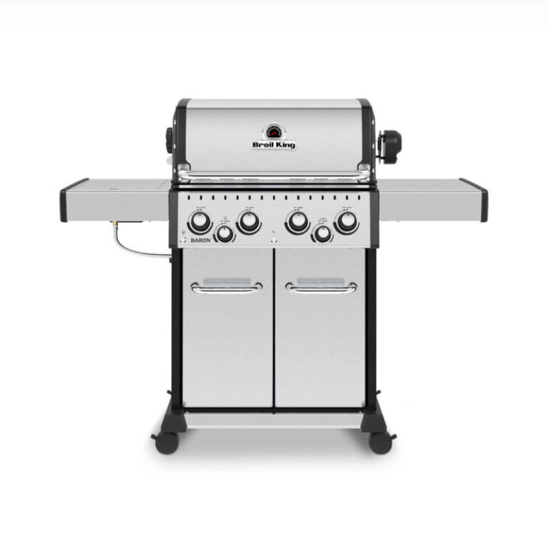 Газовий гриль Broil King Baron S490 NEW INFRARED нерж с підсвіткою 875983 Код: 009090