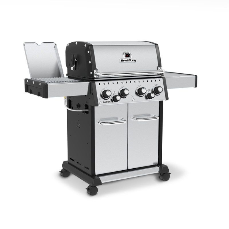 Газовий гриль Broil King Baron S490 NEW INFRARED нерж с підсвіткою 875983 Код: 009090