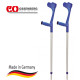 Подлокотная костыль Ossenberg Klassiker 230 DSK Extra Strong мягкая рукоятка синий (-114)