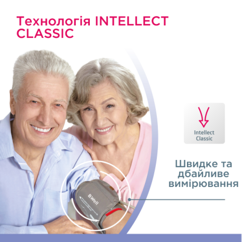 Автоматичний тонометр PRO-35 манжета M-L з адаптером B.Well (PRO-35/M-L-2328)