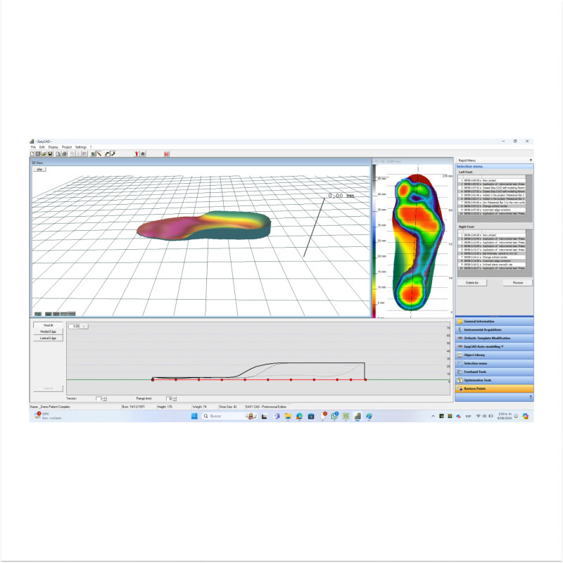 Програмне забезпечення для моделювання устілок EasyCAD 2 Light Sensor Medica (EasyCAD 2 Light-2480)
