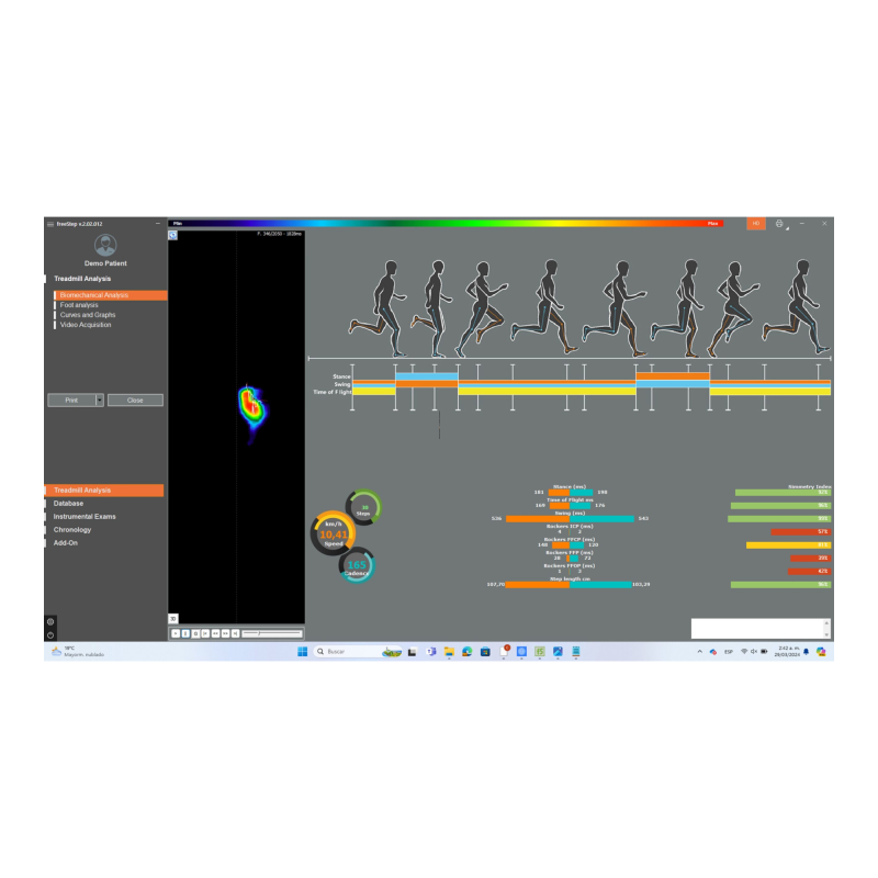 Бароподометрична бігова доріжка Sensor Medica TREADMILL RunTime XL (TREADMILL RunTime XL-2589)