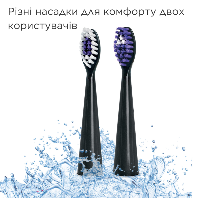 Змінні насадки щіток B.Well для MED-870 колір чорний (1301029-2717)