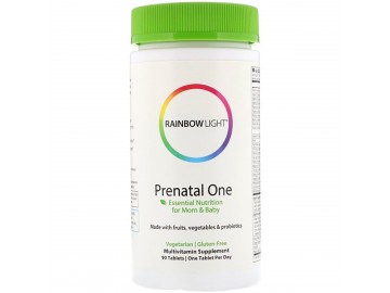 Мультивітаміни для вагітних Prenatal One, Rainbow Light, 90 таблеток