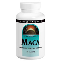 Перуанская Мака, 250 мг, Source Naturals, 30 таблеток