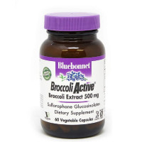 Экстракт Брокколи 500 мг, Broccoli Active, Bluebonnet Nutrition, 60 вегетарианских капсул