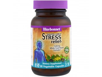 Комплекс для Зняття Стресу, Targeted Choice Stress Relief, Bluebonnet Nutrition, 30 вегетаріанських капсул