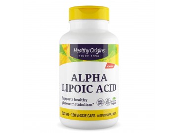 Альфа-ліпоєва кислота, 300 мг, Alpha Lipoic Acid, Healthy Origins, 150 капсул