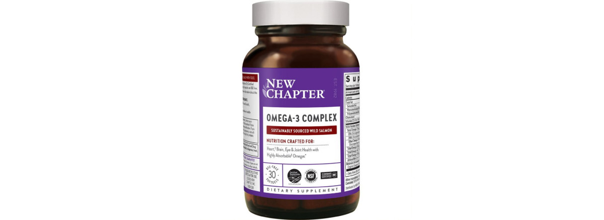 Омега 3 Комплекс, Omega 3 Complex, New Chapter, 30 желатиновых капсул