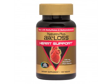 Комплекс для підтримки Серця, AgeLoss Heart Support, Natures Plus, 120 таблеток