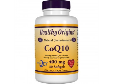 Коензим Q10 400мг, Healthy Origins, 30 желатинових капсул