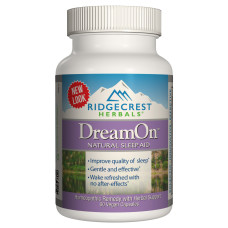 Природний Комплекс для Здорового Сну, DreamOn, RidgeCrest Herbals, 60 гелевих капсул
