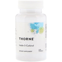 Індол 3 Карбінол (I3C, Indole-3-Carbinol) 200 мг, Thorne, 60 капсул