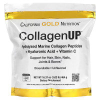 Коллаген Пептиды UP без ароматизаторов, Collagen, California Gold Nutrition, 16,37 унц. (464 г)