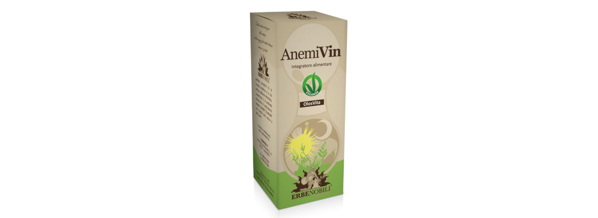 Комплекс для Нормализации Уровня Железа, AnemiVin, Erbenobili, 50мл капли