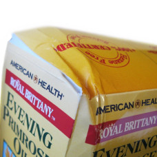 УЦІНКА Масло Вечірньої Примули, Evening Primrose Oil, American Health, 1300 мг, 2х60 капсул (пом'ята коробка)