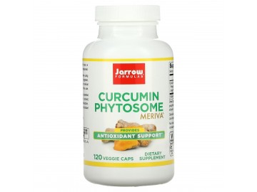 Фітосоми Куркуміну 500 мг, Curcumin Phytosome Meriva, Jarrow Formulas, 120 гелевих капсул