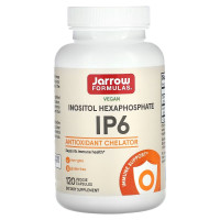 Инозитолгексафосфат, 500 мг, Vegan IP6, Jarrow Formulas, 120 вегетарианских капсул