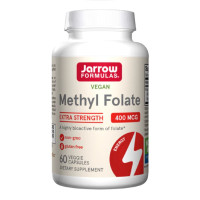 Метил Фолиевая Кислота (Метилфолат) 400 мкг, Methyl Folate, Jarrow Formulas, 60 вегетарианских капсул