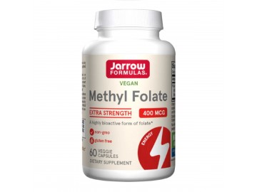 Метил Фолієва Кислота (Метилфолат) 400 мкг, Methyl Folate, Jarrow Formulas, 60 вегетаріанських капсул