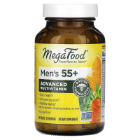 Мультивітаміни для чоловіків 55+, Multi for Men 55+, MegaFood, 60 таблеток
