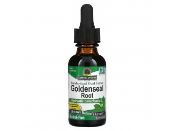 Екстракт жовтокореня без спирту, Goldenseal Root, Nature's Answer, 30 мл