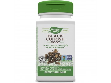 Клопогон, 540 мг, Black Cohosh, Nature's Way, 100 вегетаріанських капсул