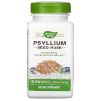 Подорожник (Псиліум), Psyllium, Husks, Nature's Way, 525 мг, 180 капсул