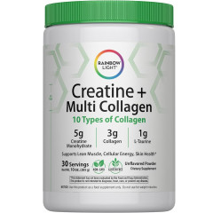 Креатин та мульти Колаген, Creatine + Multi Collagen, Rainbow Light, 285 гр