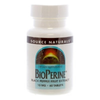 Биоперин (Экстракт Черного Перца) 10мг, Source Naturals, 60 таблеток