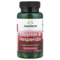 Діосмін та гесперидин, Diosmin & Hesperidin, Swanson, 60 капсул