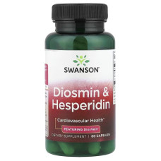 Діосмін та гесперидин, Diosmin & Hesperidin, Swanson, 60 капсул